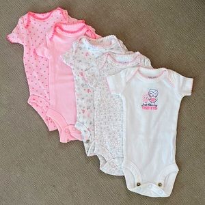 Precious Firsts: Carter’s Premie Onesie Set NWOT